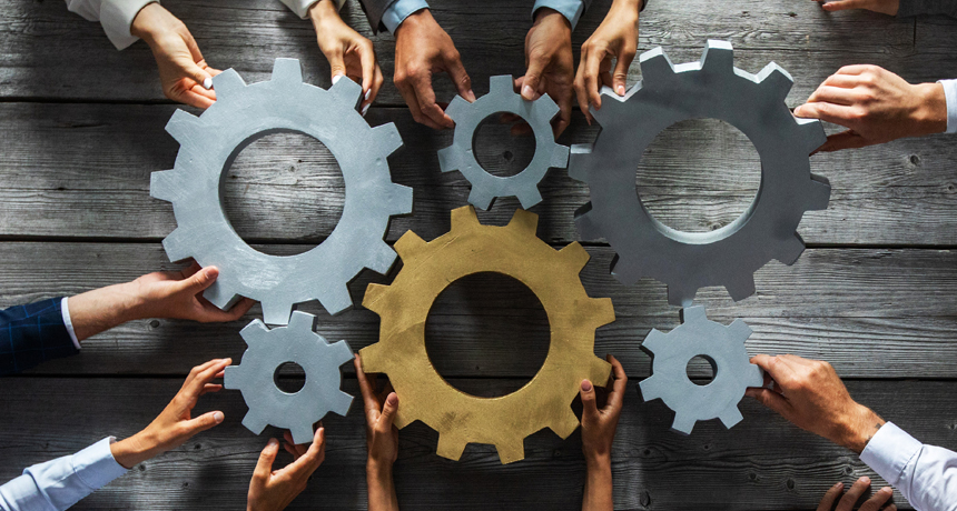 Déroulement pendans le processus.