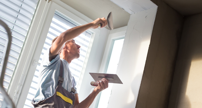 Préparation et remise en état des surfaces.